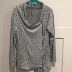 Soft comfy zip up sweater